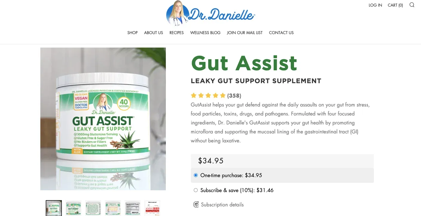 dr danielle gut assist