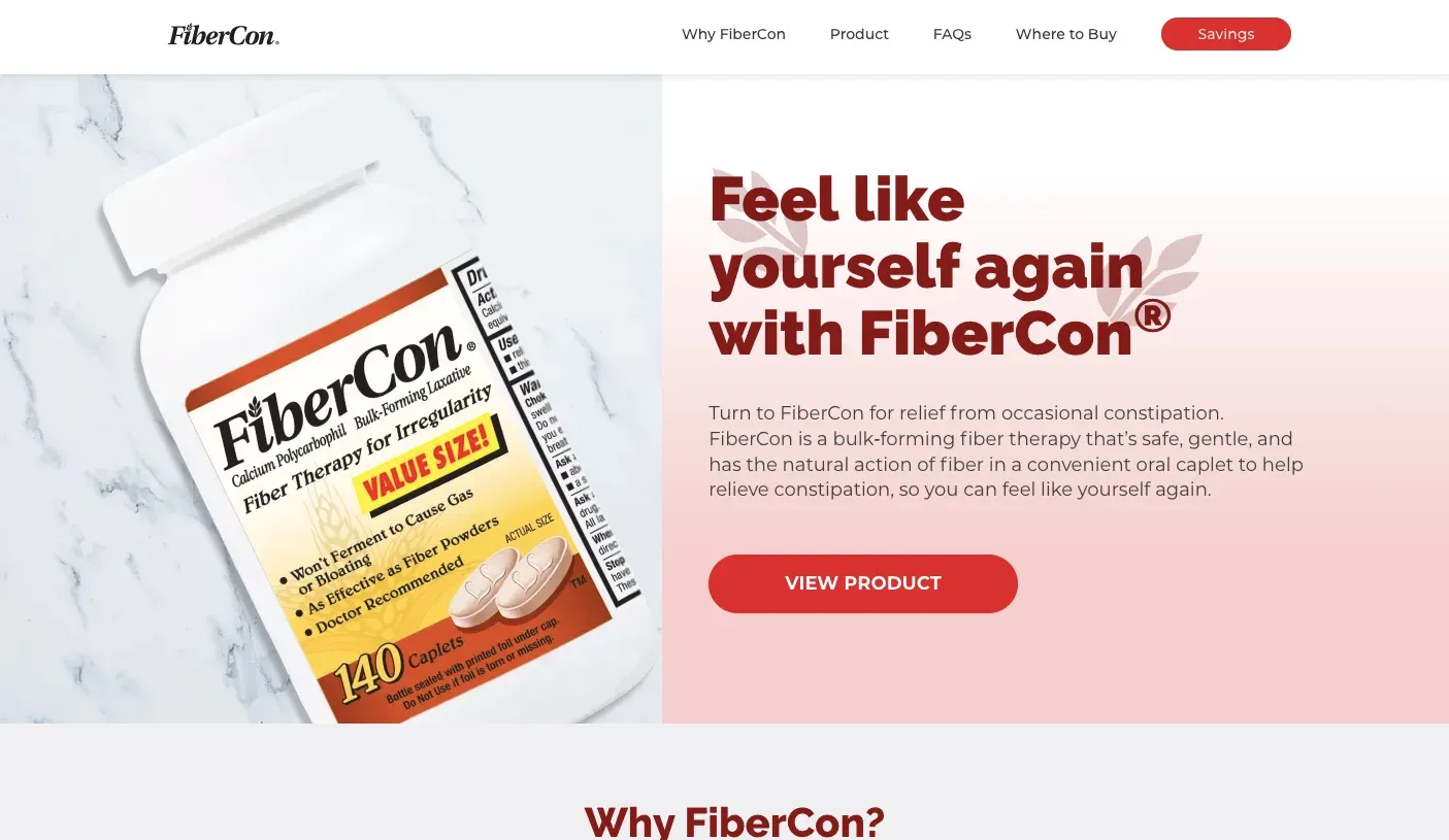 Fibercon supplement