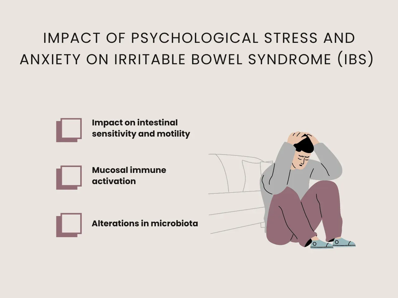 impact of psychological stress and anxiety on ibs