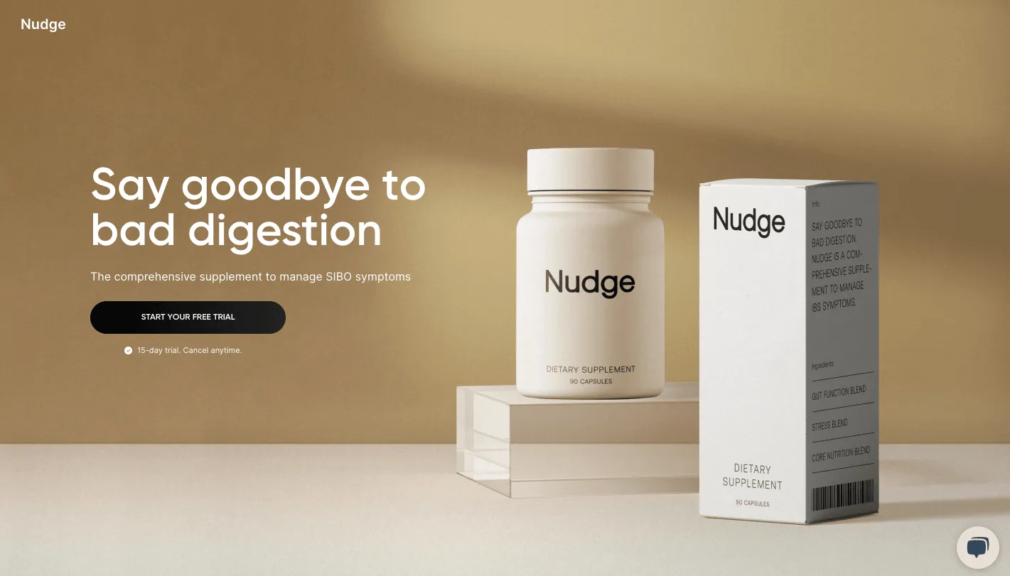 Nudge homepage